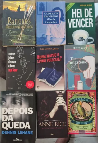 Livros a 20 reais cada