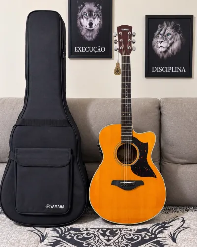 Violao AC3M Yamaha + Case original com NF + Garantia Yamaha