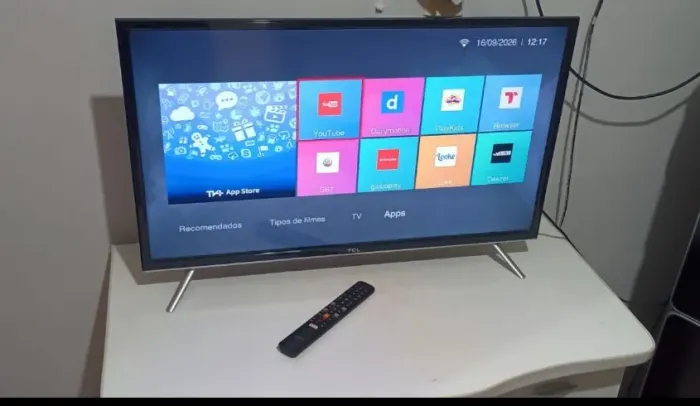 TV SMART 32"TCL LED Wi-fi ENTREGO Goiânia Anápolis e Região Parcelo