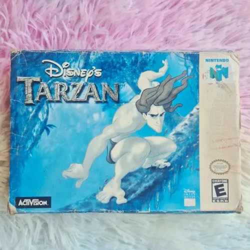Tarzan Nintendo 64 ? Cartucho Nacional Gradiente + Caixa Americana Original