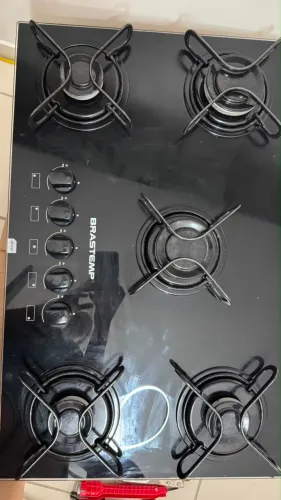 Cooktop Brastemp BDD75 5 bocas