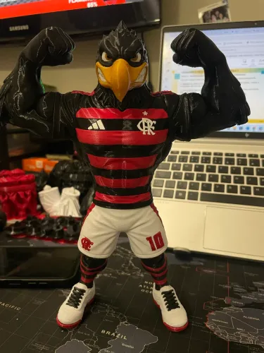 Mascote Urubu Meng@o