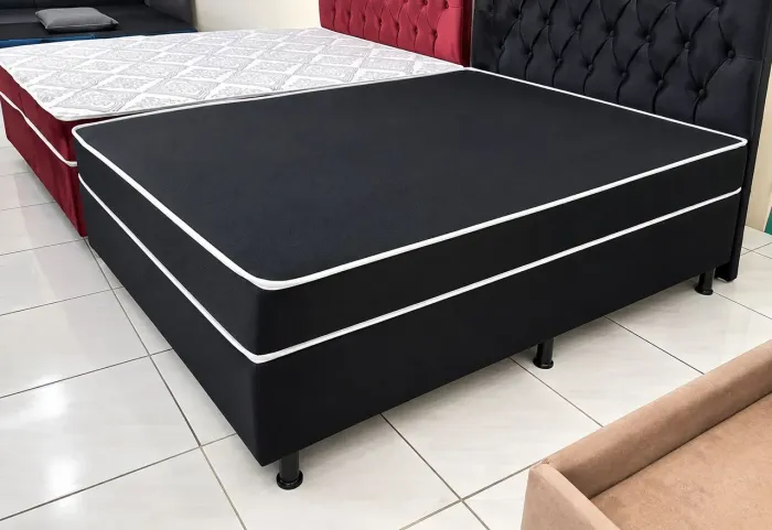 Cama casal super confortável maravilhosa com espuma grossa