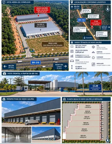 Imóvel para aluguel com 24685 metros quadrados em Centro - Marituba - PA