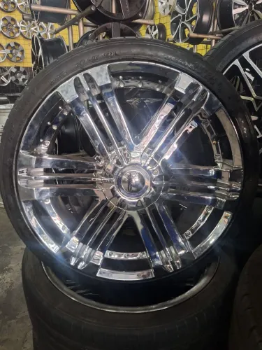 Rodas 20 + pneus Vectra Stilo Sandero mult furos todos carros 4 furos