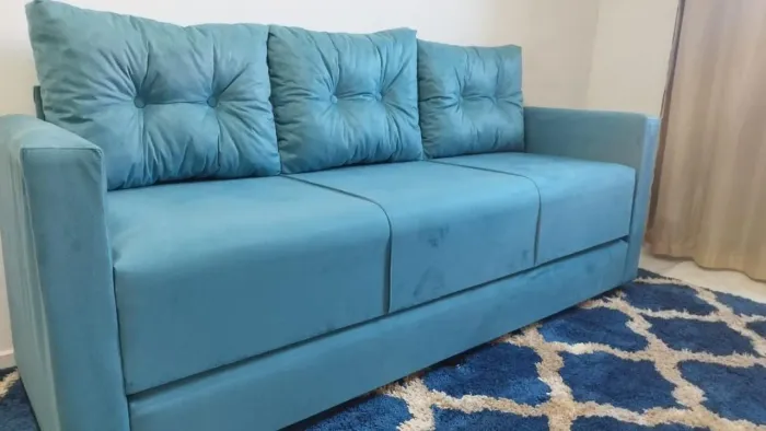 SOFÁ CAMA CASAL, perfeito! Preço baixo porque vem de FÁBRICA!