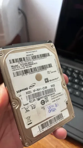 hd 500 gb da samsung ( excelente estado com windows 10) 99,00 por 70,00 nao aceito oferta