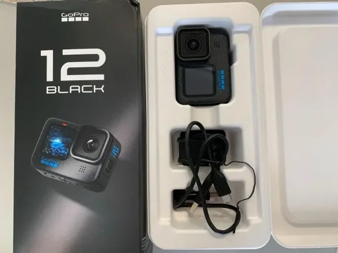 Câmera Gopro Hero 12 Black 27mp 5.3k Hdr