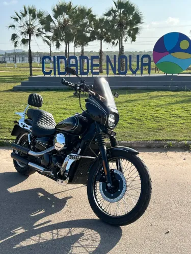 HONDA SHADOW 750 - 2011/2012 - PRETA CUSTOMIZADA 
