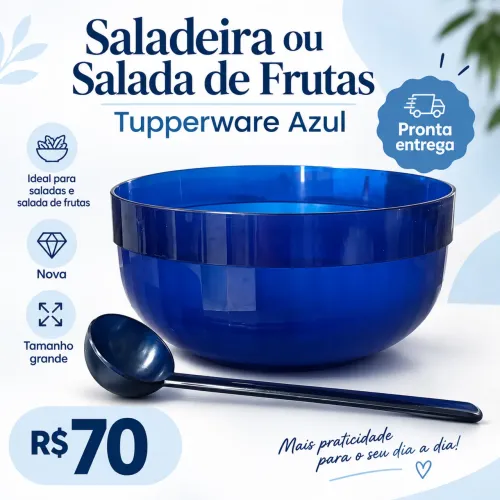 Saladeira Tupperware