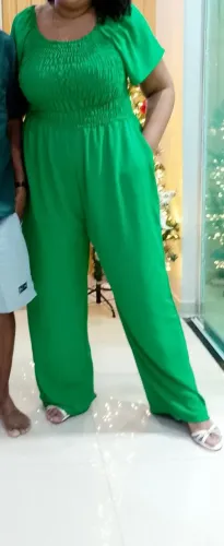 Macacão Verde Plus Size M2
