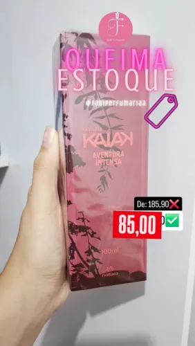Perfume feminino Kaiak aventura intensa