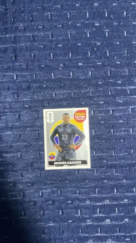 Figurinha extra legend CAICEDO PRATA