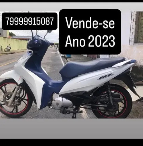 Vendo moto biz 125 2023 km 30926 telefone *87 valor 13700
