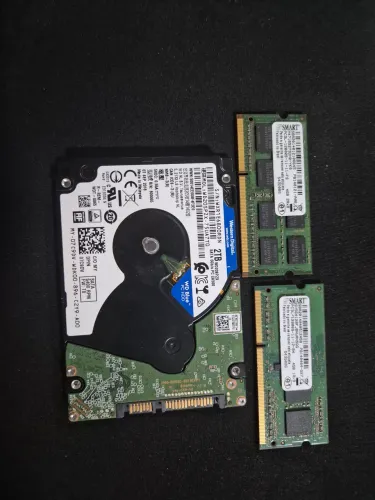 Kit Upgrade para Notebook - HD WD Blue 2TB + 8GB RAM DDR3