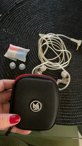 Fone de ouvido kz zax com case