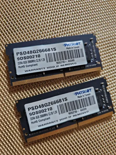 Memória Ram 2x8GB DDR4 Notebook