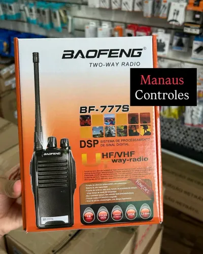 Rádio Comunicador Baofeng BF-777S - Kit completo na Promoção 