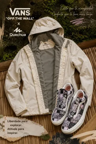 Kit Feminino TÊNIS VANS + JAQUETA CACHUA
