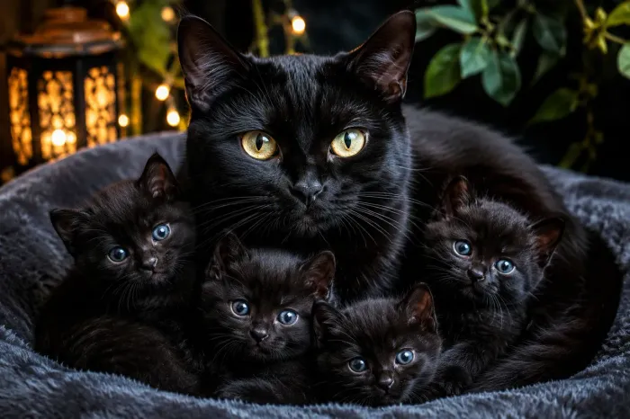 Último casal de russian black
