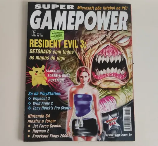 Revista Super Gamepower Resident Evil 3