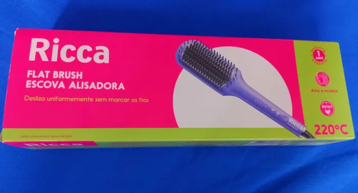 Escova Alisadora Flat Brush