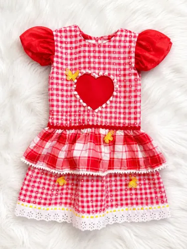 Vestidos festa junina infantil