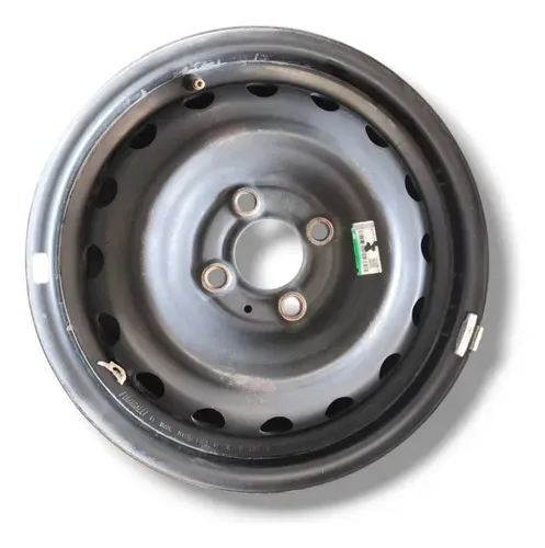 Roda De Ferro Nissan March Versa Aro 14 Unidade Preto