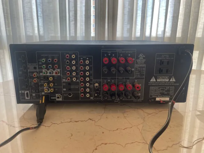 Kit Home Theater Completo - Receiver Denon AVR-1910 + Caixas KEF + Subwoofer