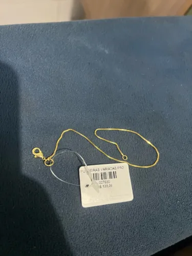 Pulseira banhada a ouro