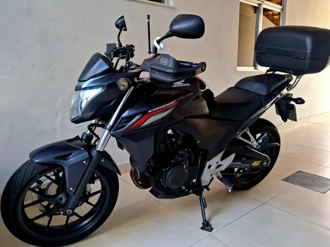 Cb500f 2015 ABS super nova com 30 mil km originais, manual, nf, chave reserva.