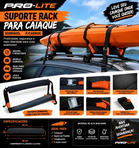 Suporte rack para carro