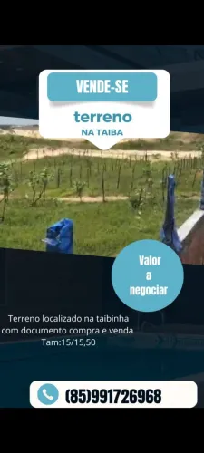 Terreno em taiba