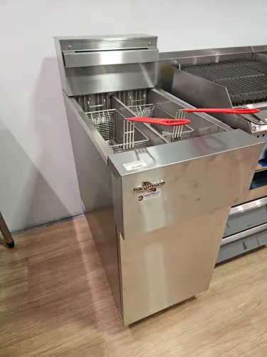 fritadeira elétrica bipartida 16000W 28 litros