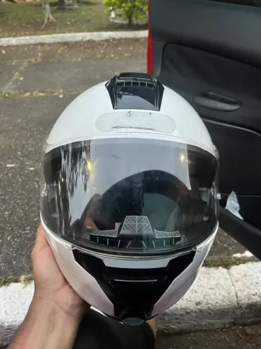 Capacete Robocop com Intercomunicador
