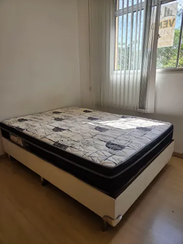 Cama box + colchão ortobom ortopédico 