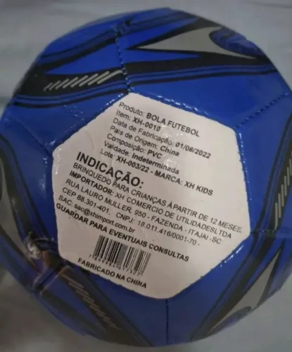 Bola de futebol infantil de pvc tamanho 5 valor por cada 