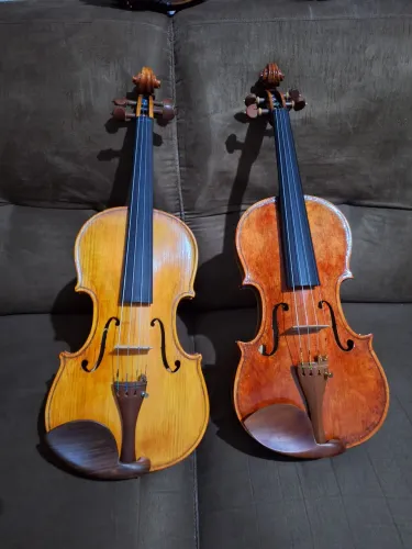 2 violino modelo stradivarius