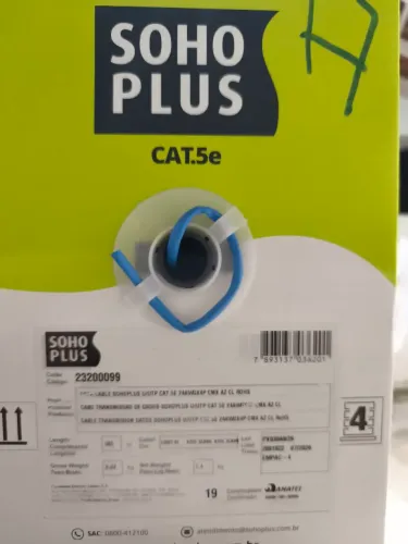 Cabo de rede cat5E