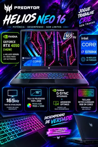 Acer predator helios neo 16