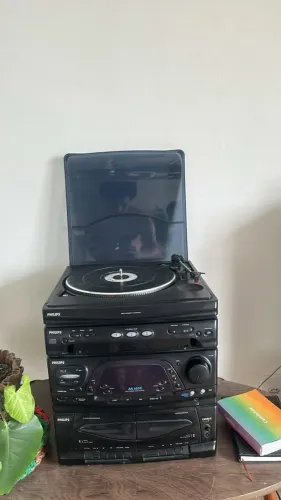 Aparelho de Som Vintage Philips AS665C (Apenas o Som / Leia a Descrição)