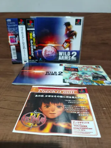 Wild arms 2 completo ps1 jp