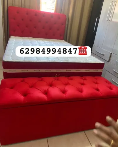 Cama box com molas