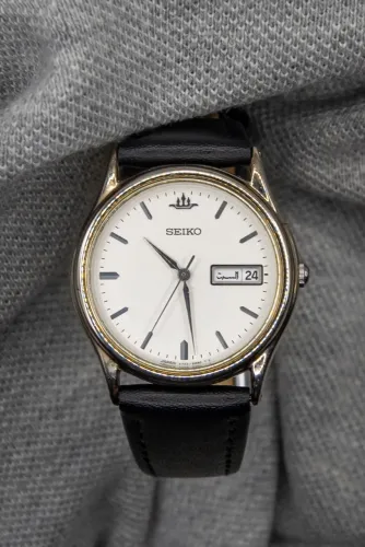 Relógio Seiko Galaxy Day-Date Arabic Wheel JDM