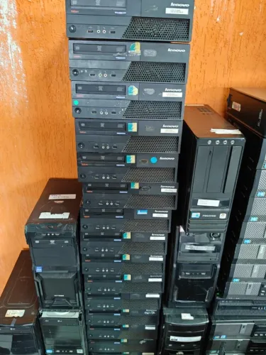 lote de 15 Desktop Computador Lenovo M58 Core 2 Duo Intel 4gb hd de 160gb ddr3
