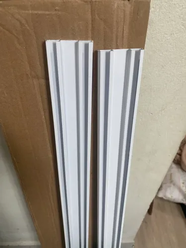 Trilho duplo suíço para cortina 