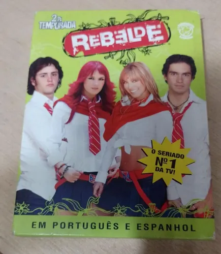Rebelde - 2ª Temporada Completa | DVD Original | Edição Dupla Face