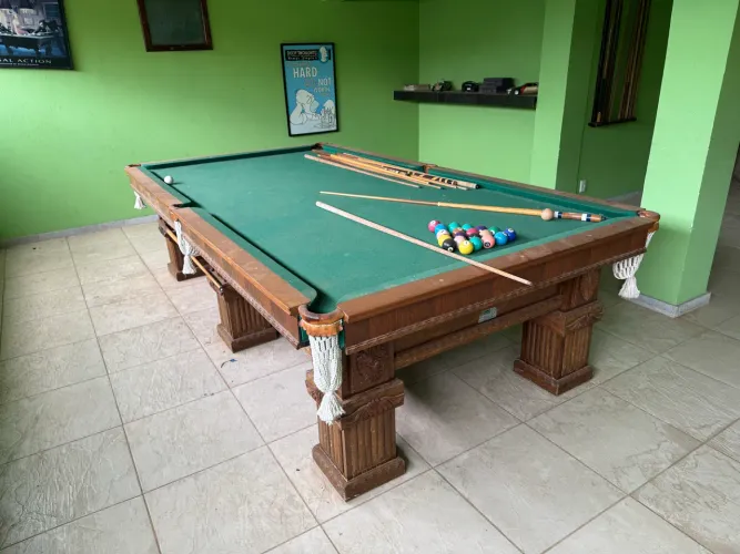 MESA SINUCA TIPO BRUNSWICK