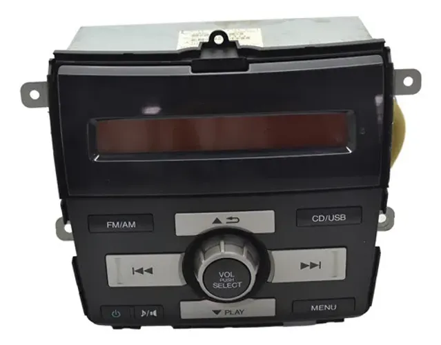 Radio Fm Am Aparelho Som Cd Usb Honda City 2010 Original Preto