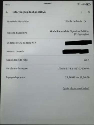 Kindle Paperwhite Signature Edition 11ª edição